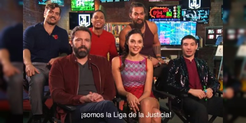 Liga de la Justicia envía mensaje de apoyo a los mexicanos 
