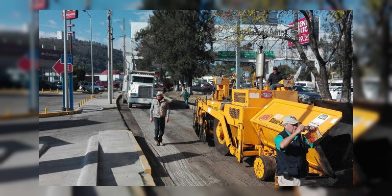 Calles con banquetas prioridad de la administración independiente en Morelia 