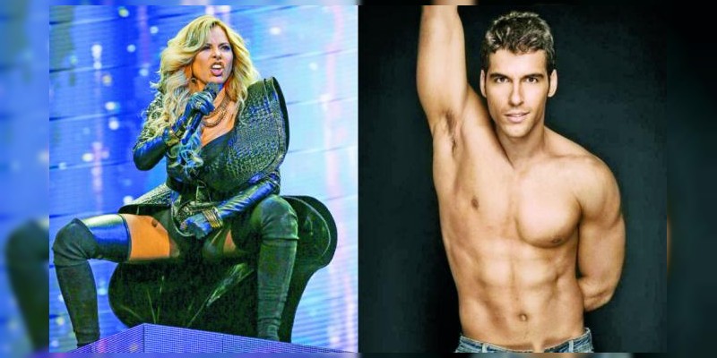 Gloria Trevi desnudó a Lenny de la Rosa en pleno escenario 