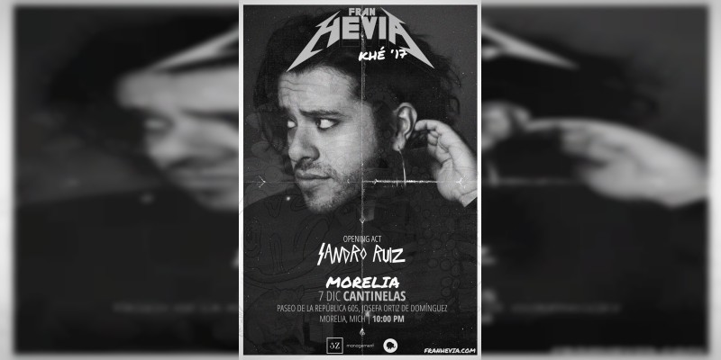 Frank Hevia y Sandro Ruiz llegarán por primera vez a Morelia con su Stand Up 