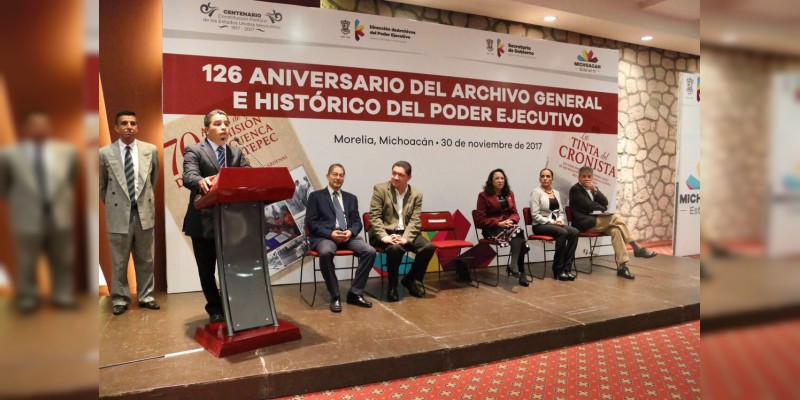 Celebran 126 Aniversario del Archivo del Histórico del Poder Ejecutivo 