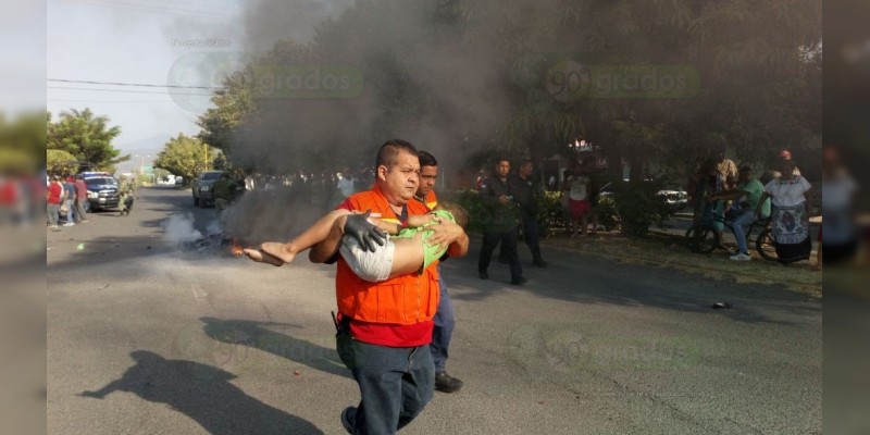 Apatzingán: Muere pareja de motociclistas al ser atropellada - Foto 4 