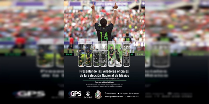 Lanzan veladoras oficiales para apoyar a la Selección Mexicana 