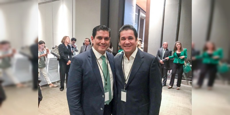Celebra Ernesto Núñez llegada de Carlos Puente a la dirigencia nacional del Partido Verde 