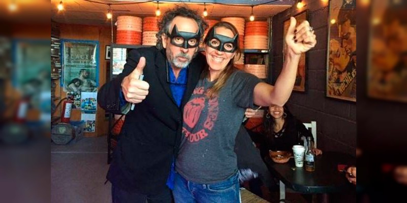 Tim Burton visitó la Ciudad de México 