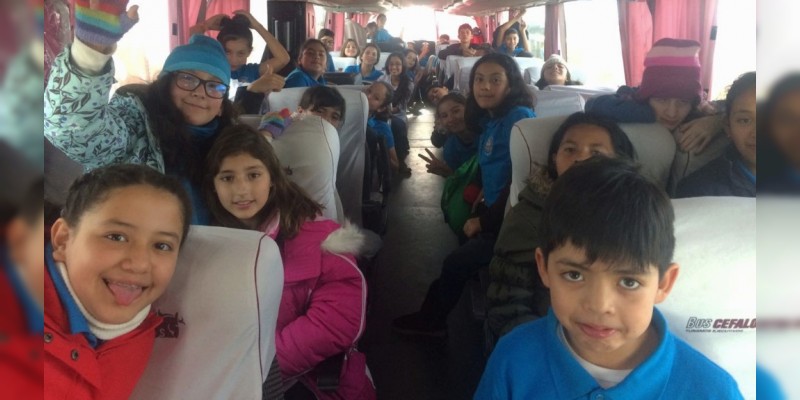 Auxilia SSP a Niños Cantores de Morelia en Coahuila 