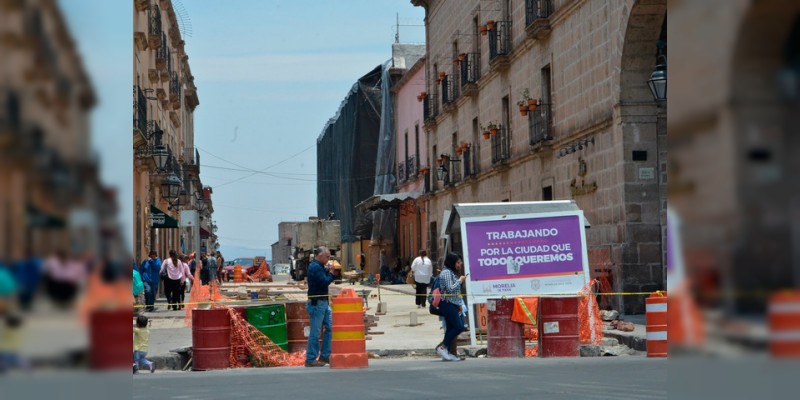 Obras que no lucen también son realizadas por el ayuntamiento de Morelia 