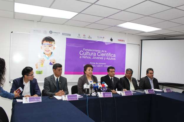 Firman convenios para fortalecer cultura científica en Michoacán - Foto 1 