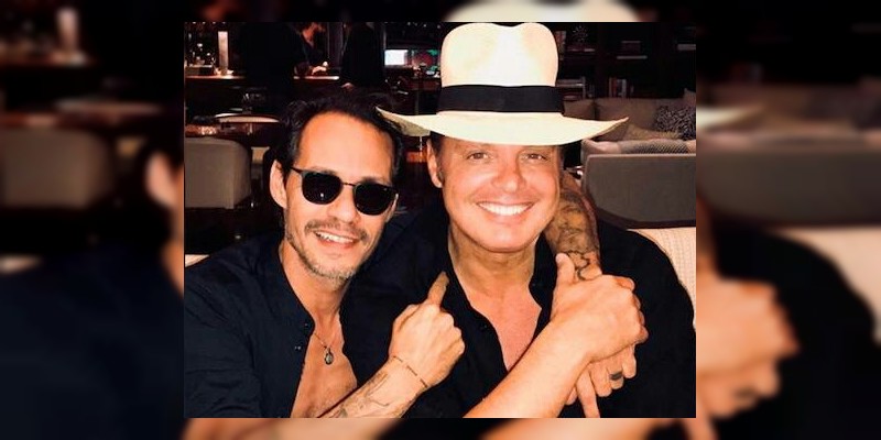 Luis Miguel y Marc Anthony rompen las redes con fotografía juntos 