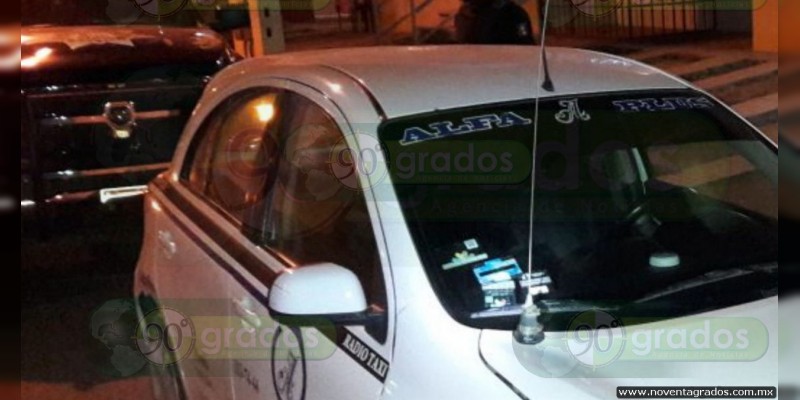 Lo detienen tras robarse un taxi, en Morelia - Foto 1 