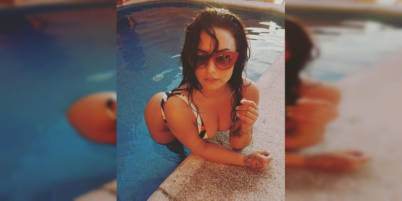 Demi Lovato vuelve a cautivar a sus fanáticos con fotografía en traje de baño 