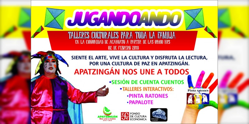 Acercarán talleres a Acahuato  