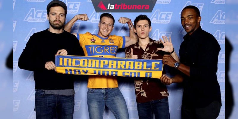 Los Avengers apoyan a Tigres 