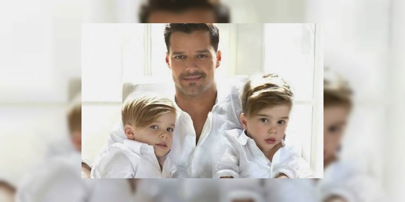 Así es como Ricky Martin les explicó a sus hijos el porque tienen dos papás 