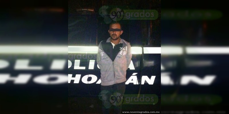 Detiene Policía Michoacán a sujeto con marihuana en Uruapan - Foto 0 