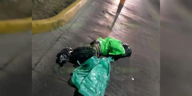 Tiran cadáver en Zihuatanejo - Foto 1 