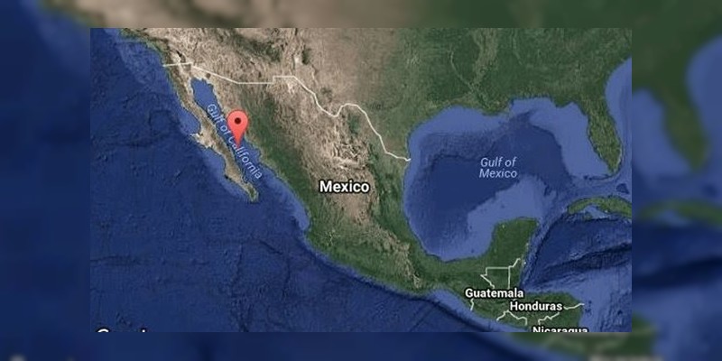 Se registra temblor de 6.3 grados en Baja California Sur 
