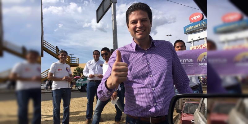Responden morelianos a las candidaturas independientes: Alfonso Martínez  