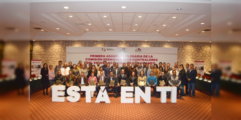 Realizan Primera Asamblea Plenaria 2018 de la Comisión de Contralores de Michoacán 