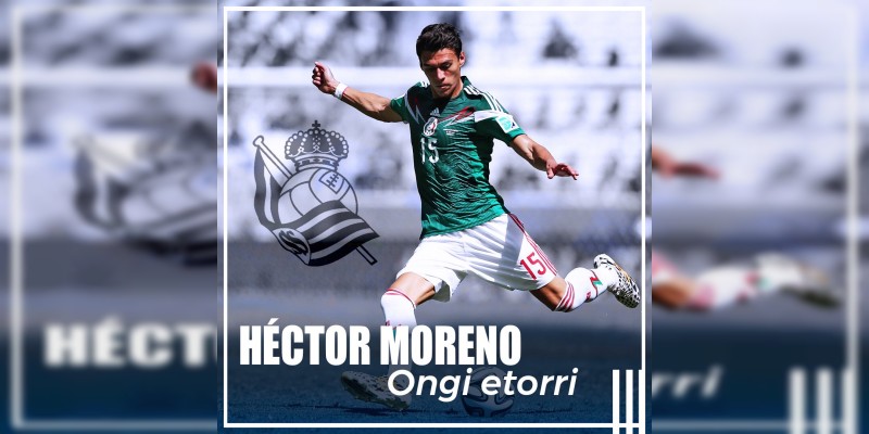 Héctor Moreno jugará con la Real Sociedad 
