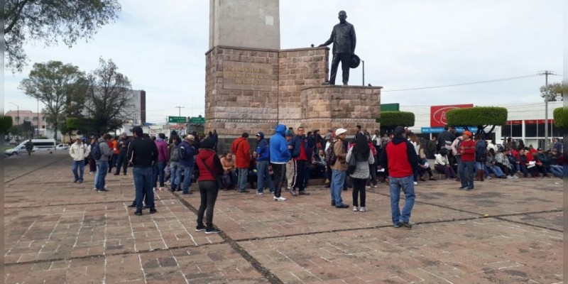 Por cuarto día consecutivo, CNTE realiza manifestaciones en Morelia 