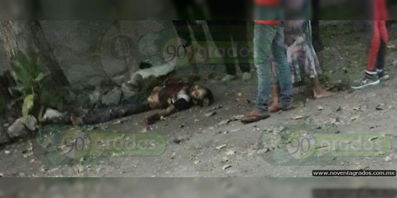 Muere persona asesinada a balazos en Apatzingán, Michoacán 