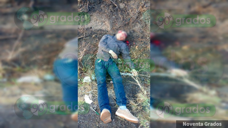 Hallan cadáver de un joven en Joyitas, municipio de Morelia, Michoacán 