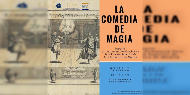 Alistan curso sobre la comedia de magia española del siglo XVIII 