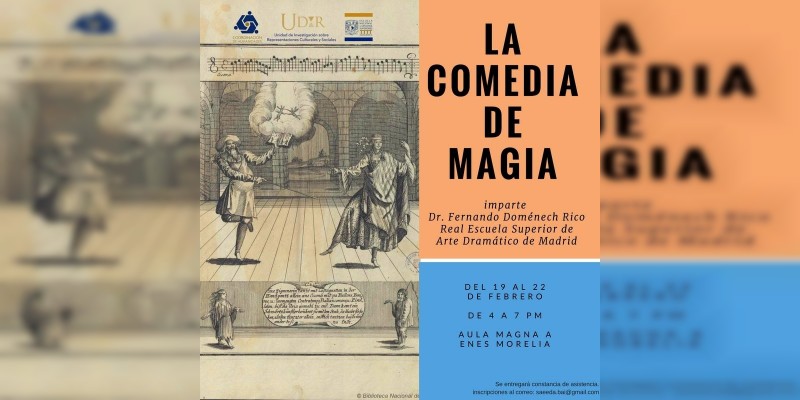 Alistan curso sobre la comedia de magia española del siglo XVIII 