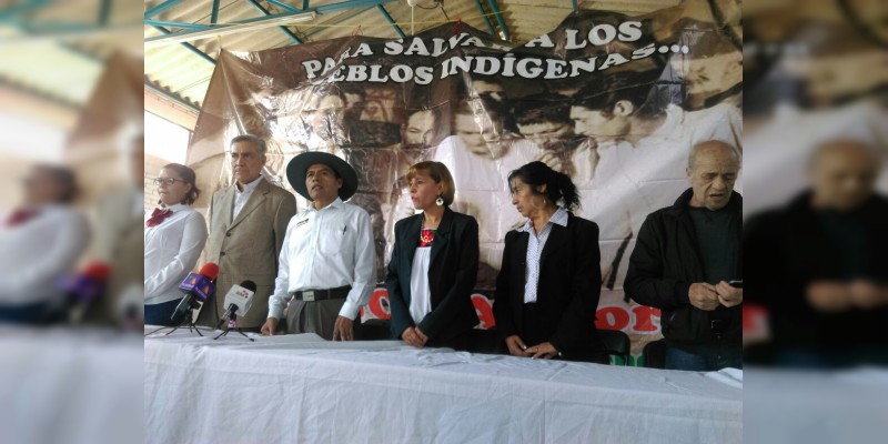 Los indígenas van con Morena, ”los amarillos nos están matando“: Abundio Marcos 