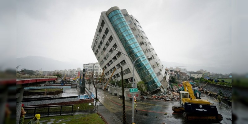 Terremoto en Taiwán deja 76 personas desaparecidas 