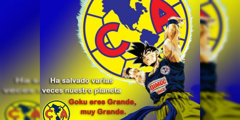 Se confirma la noticia, Goku le va al América Se confirma la noticia, Goku le va al América