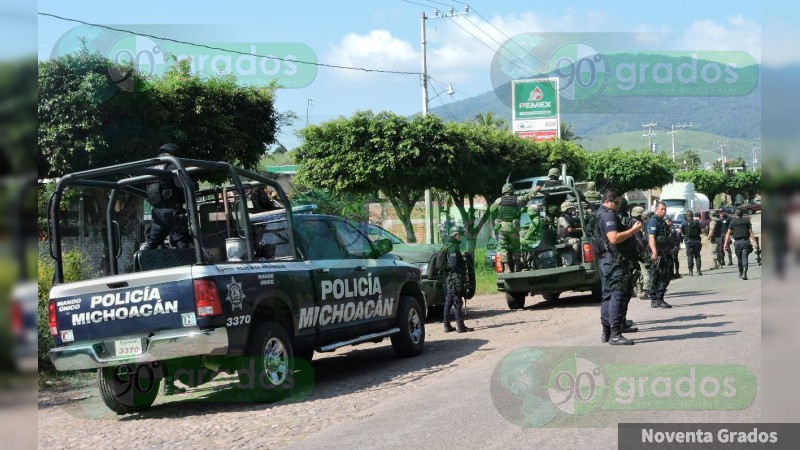 Balacera en Apatzingán, Michoacán moviliza a fuerzas de seguridad - Foto 0 