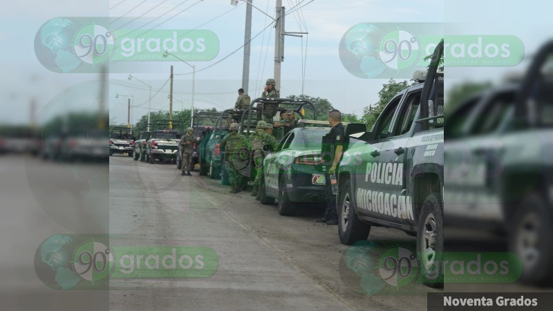 Balacera en Apatzingán, Michoacán moviliza a fuerzas de seguridad - Foto 4 