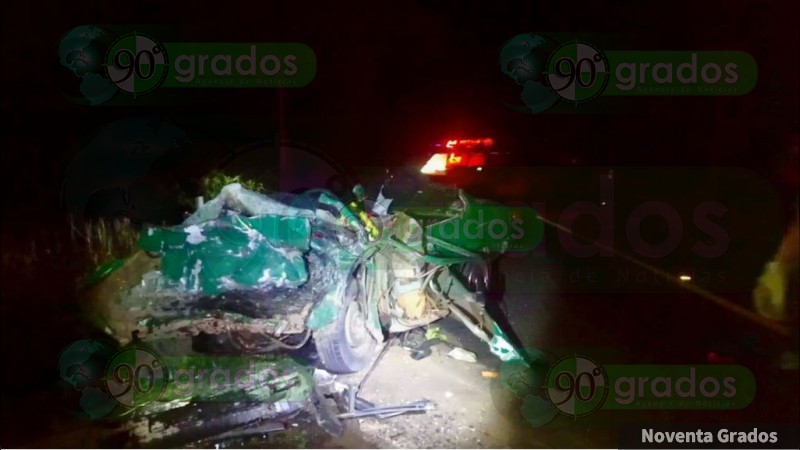 Aumenta a siete el número de personas muertas tras accidente en Hidalgo, Michoacán - Foto 0 