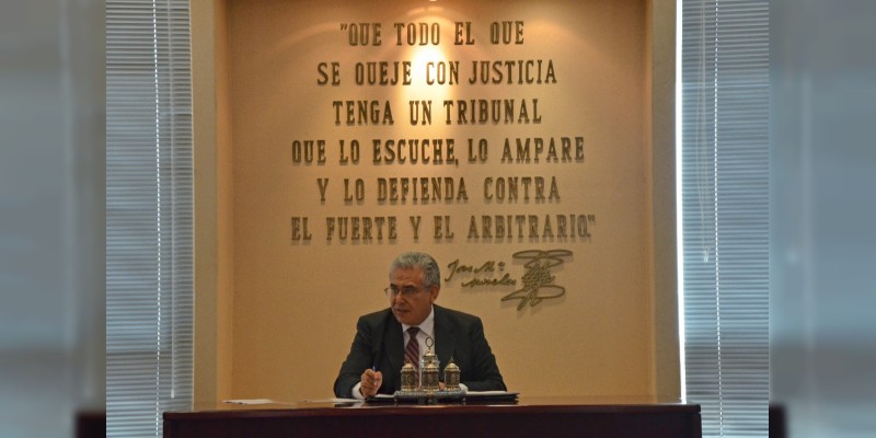 Marco Antonio Flores Negrete presentará informe de actividades del Poder Judicial en 2017 