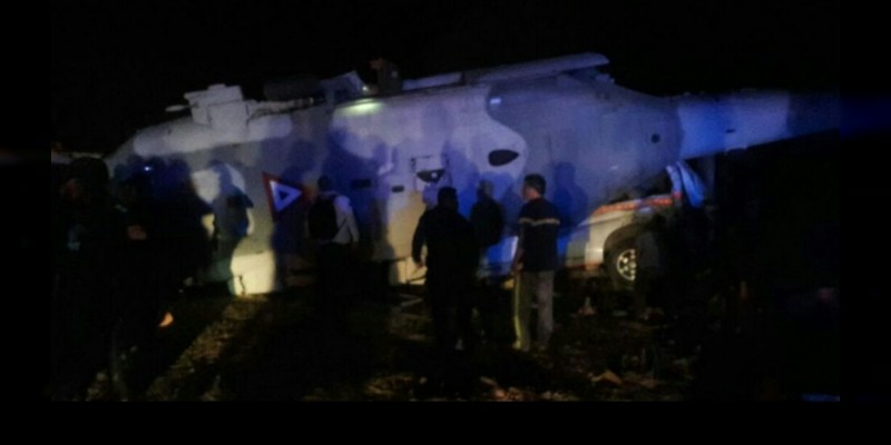 Cae helicóptero donde viajaban el secretario de gobernación y el gobernador de Oaxaca, hay 13 muertos 
