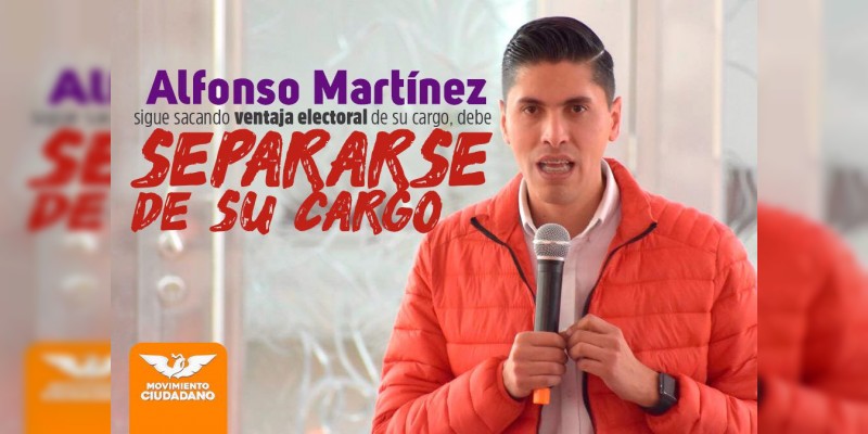 Alfonso Martínez no se quiere separar del cargo 90 días antes de la elección: Javier Paredes 