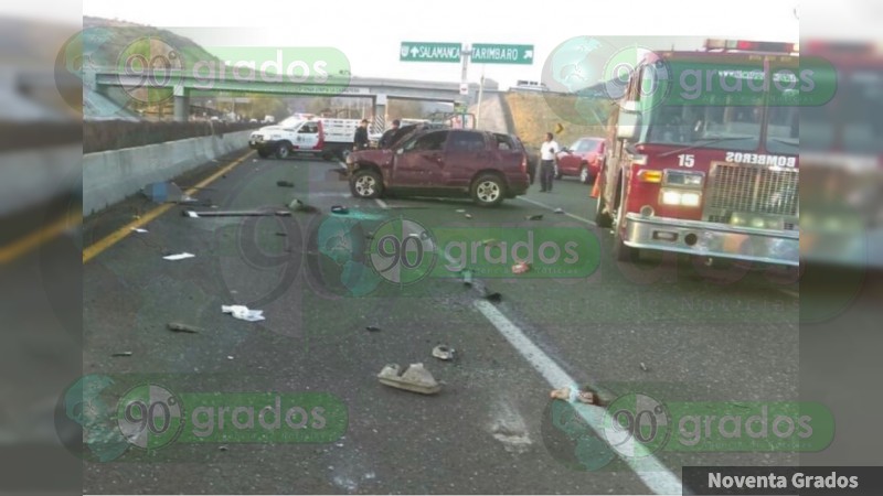 Mueren 2 mujeres en accidente en Tarímbaro, Michoacán 