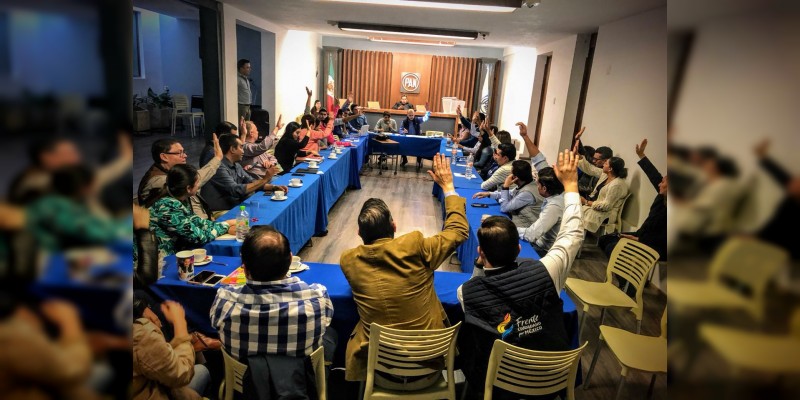 Presenta PAN Michoacán lista de diputados de representación proporcional 