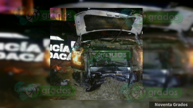 Choca patrulla con camioneta hay cinco heridos en Morelia, Michoacán - Foto 0 
