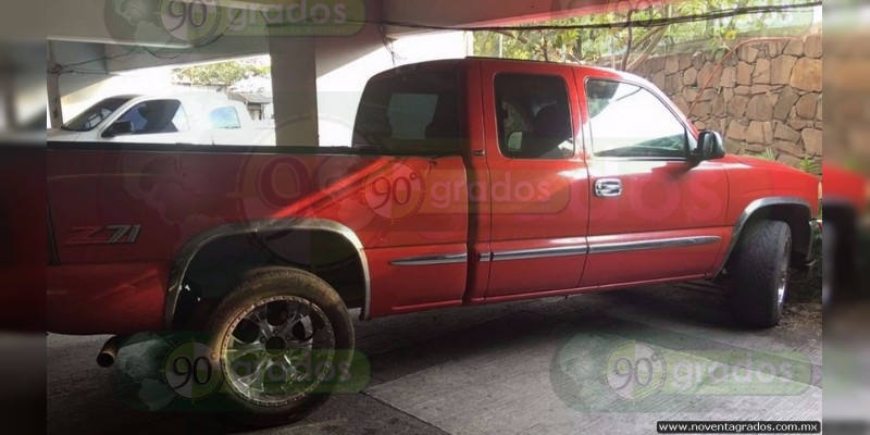 Aseguran seis vehículos robados en Tanhuato, Michoacán 