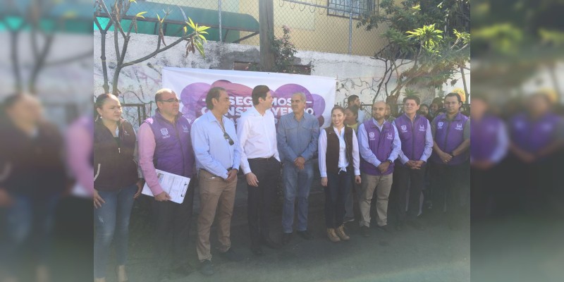 Con una inversión de 3 millones de pesos inician Reencarpetamiento de la calle Paseo de las Jacarandas en Morelia  