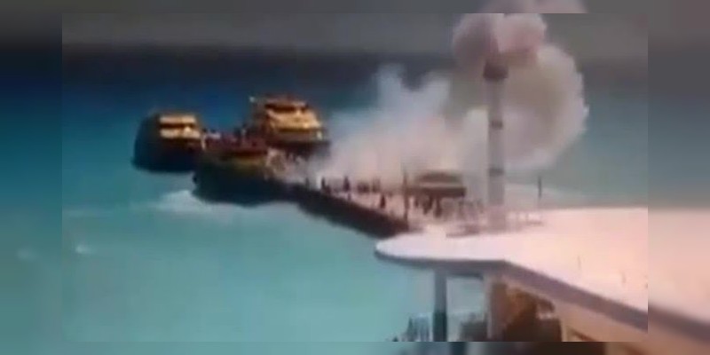 Ascendió a 24 los heridos por la explosión de ferry en Playa del Carmen 