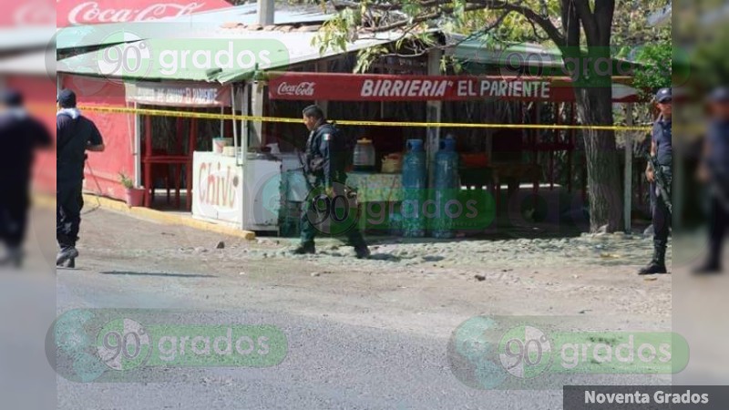 Asesinan a conocido birriero en Múgica, Michoacán - Foto 2 