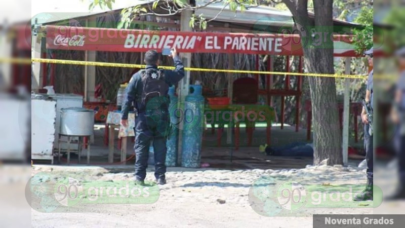 Asesinan a conocido birriero en Múgica, Michoacán - Foto 6 