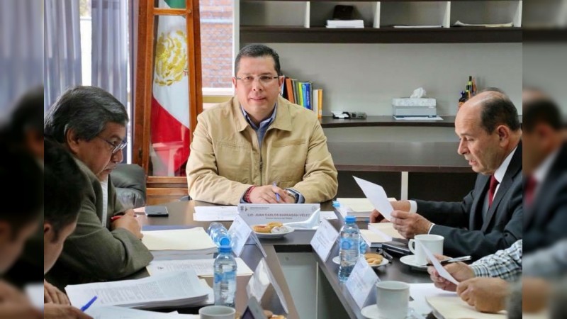 Realiza Tebachillerato Michoacán la XXI Sesión Ordinaria de la Junta Directiva 