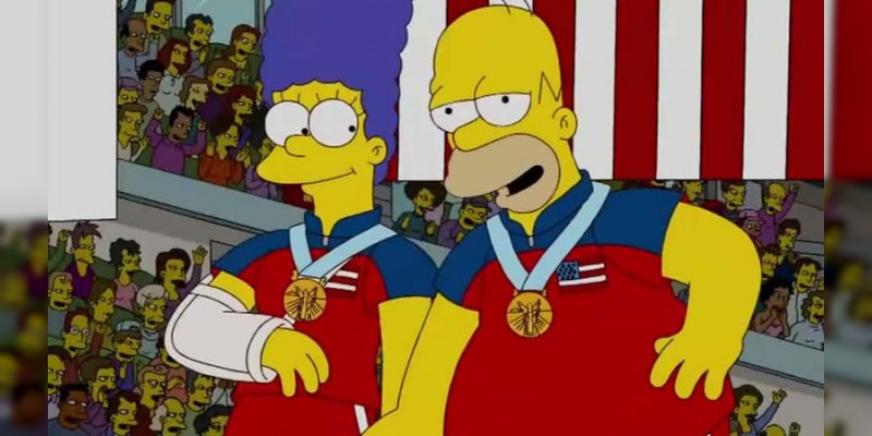 Los Simpson lo hicieron de nuevo, predicen victoria en los Juegos Olímpicos 