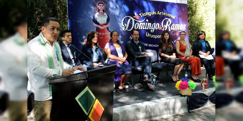 El Tianguis Artesanal de  Domingo de Ramos 2018 en Uruapan  
