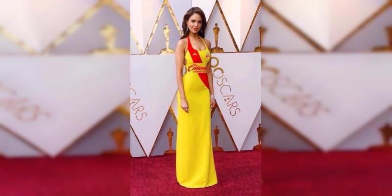 Eiza González se convierte en meme en los Oscar - Foto 0 